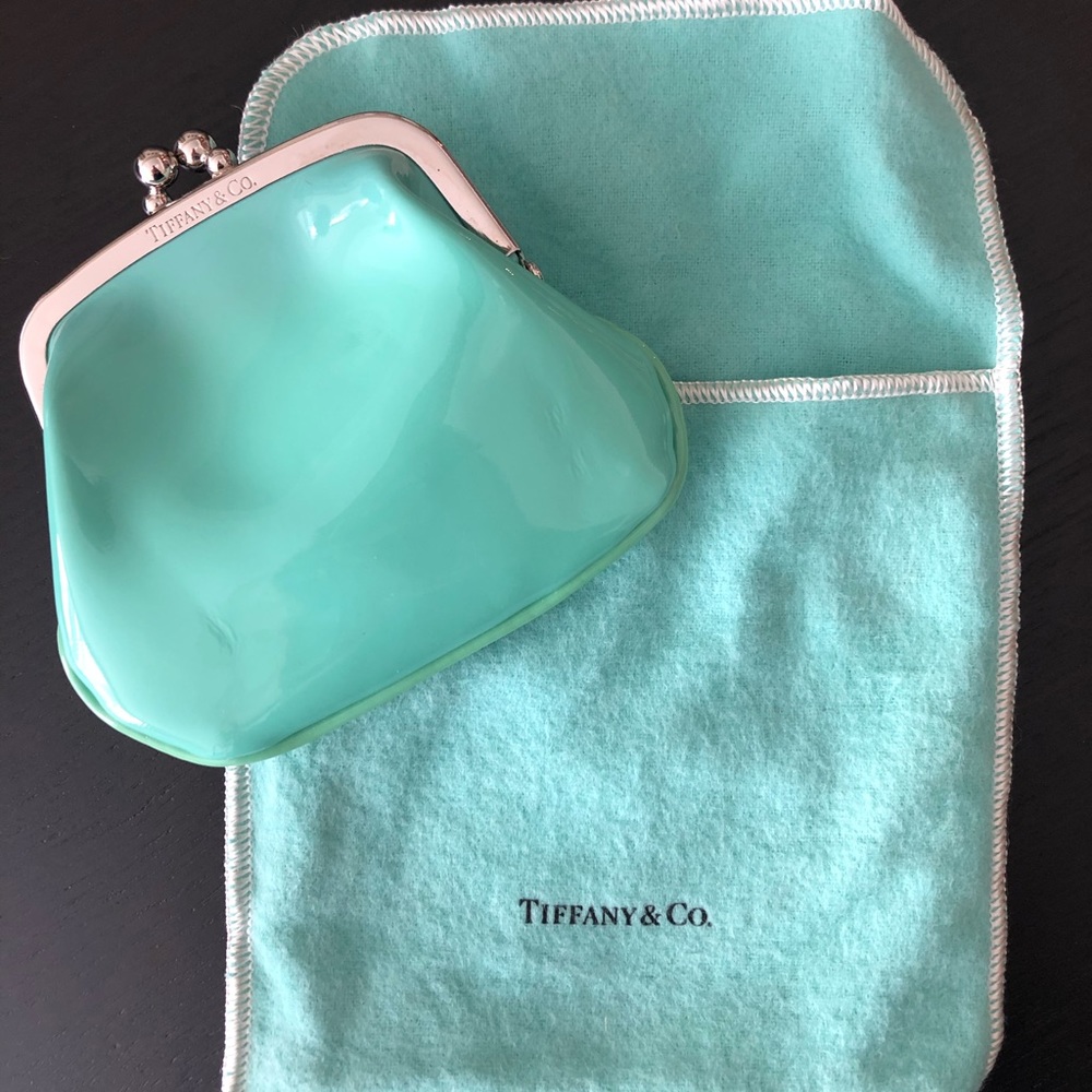 Tiffany & Co Patent Leather Coin Purse